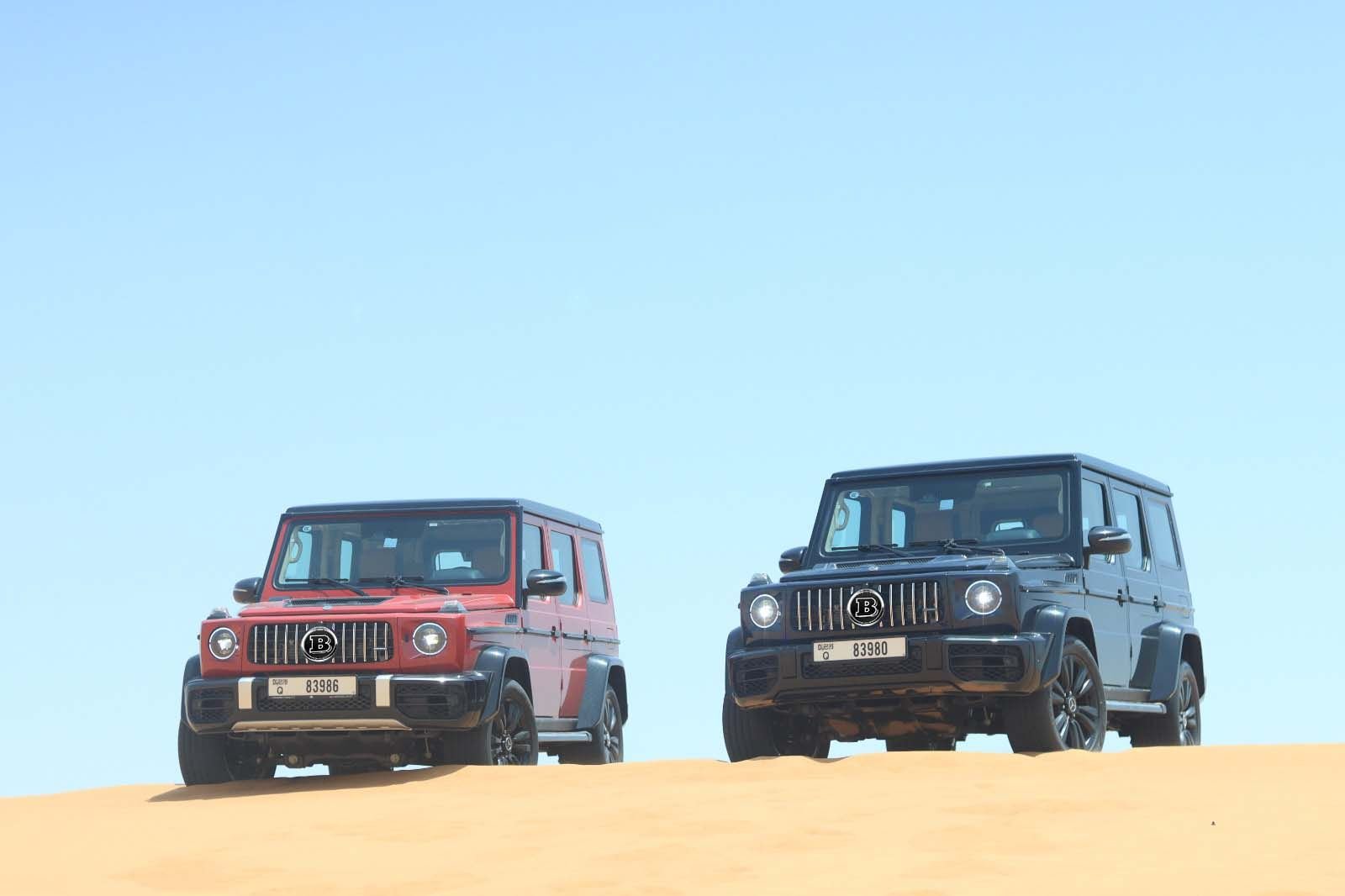 Chauffeur Driven Mercedes G Wagon In Dubai